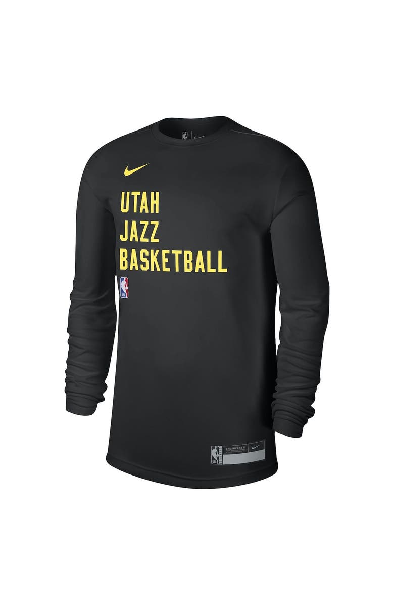 Nike Unisex Nike Black Utah Jazz 2023/24 Legend On-Court Practice Long Sleeve T-Shirt, Alternate, color, Black
