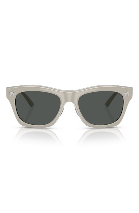 53mm Rectangular Sunglasses