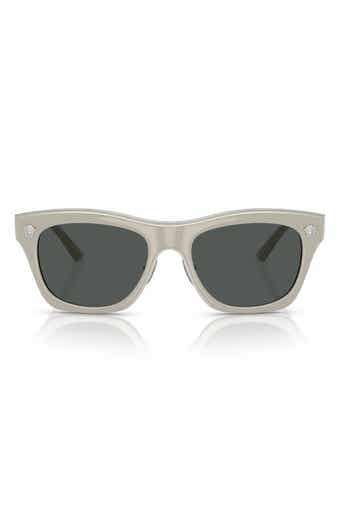 Versace 53mm Rectangular Sunglasses