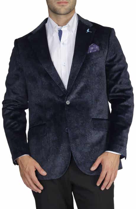 Tonal Paisley Velvet Sportcoat