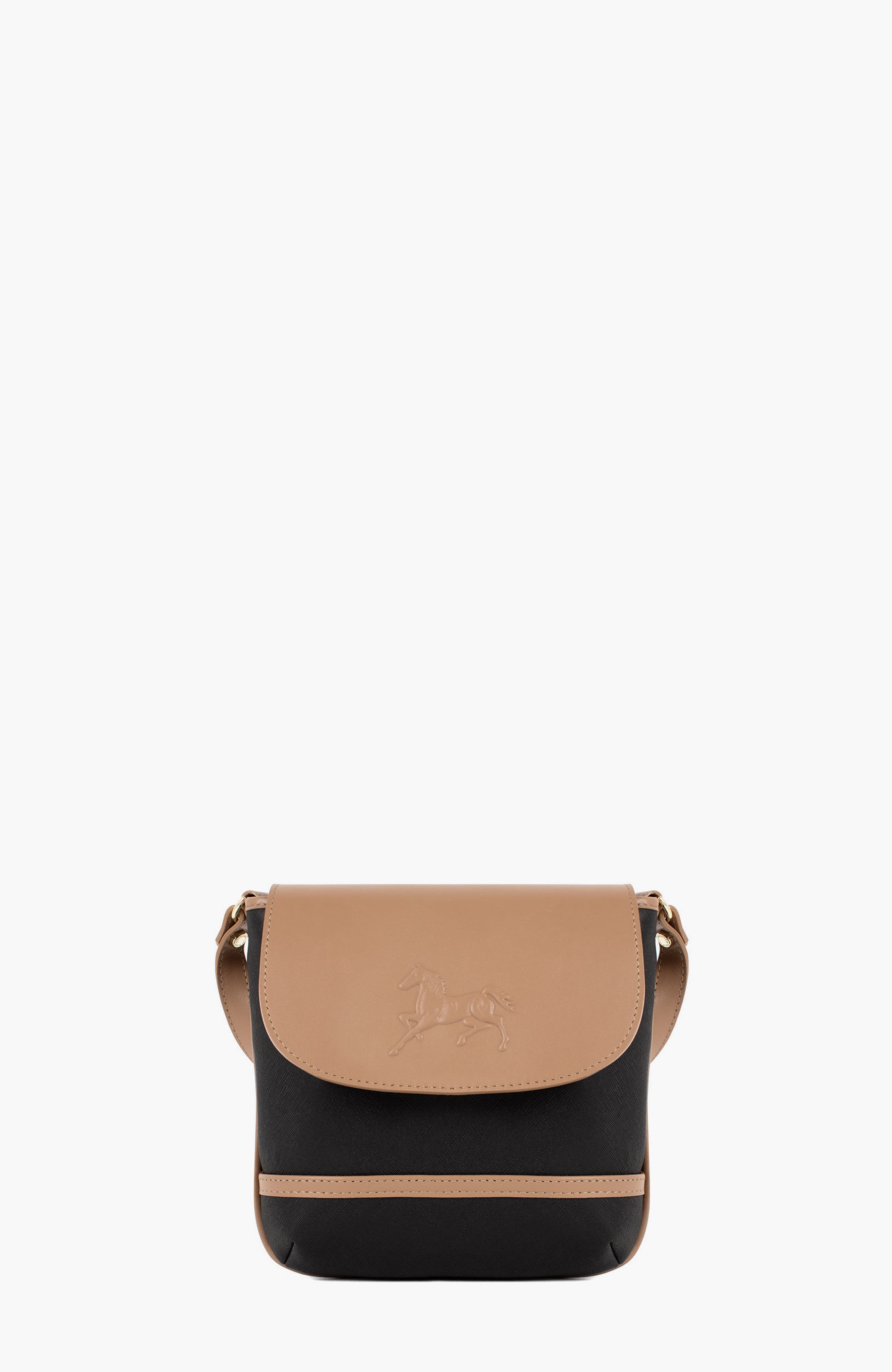 Horse By Cavalinho 643 Crossbody Bag, Main, color, Sand / Black