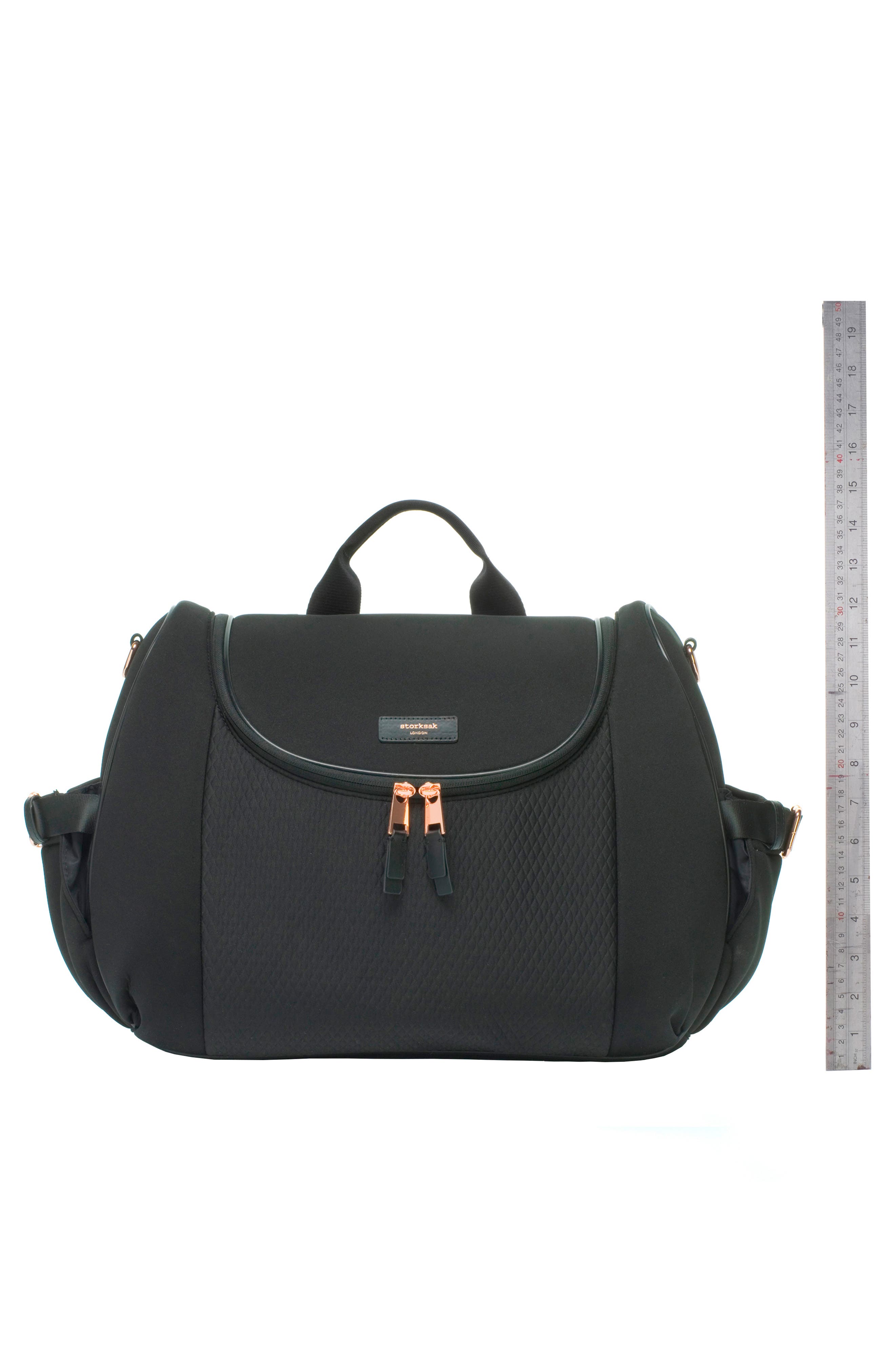 Storksak Poppy Lux Convertible Diaper Bag, Alternate, color, 