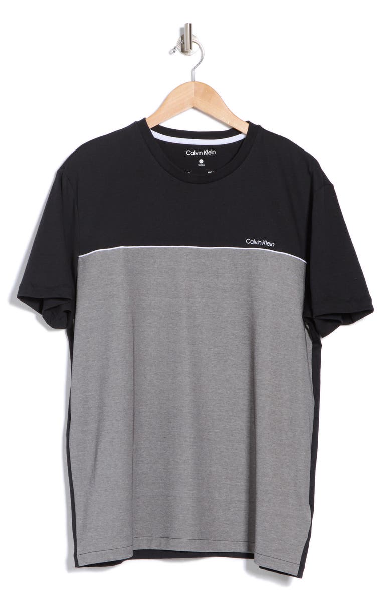 Calvin Klein Colorblock Cotton T-Shirt, Alternate, color,