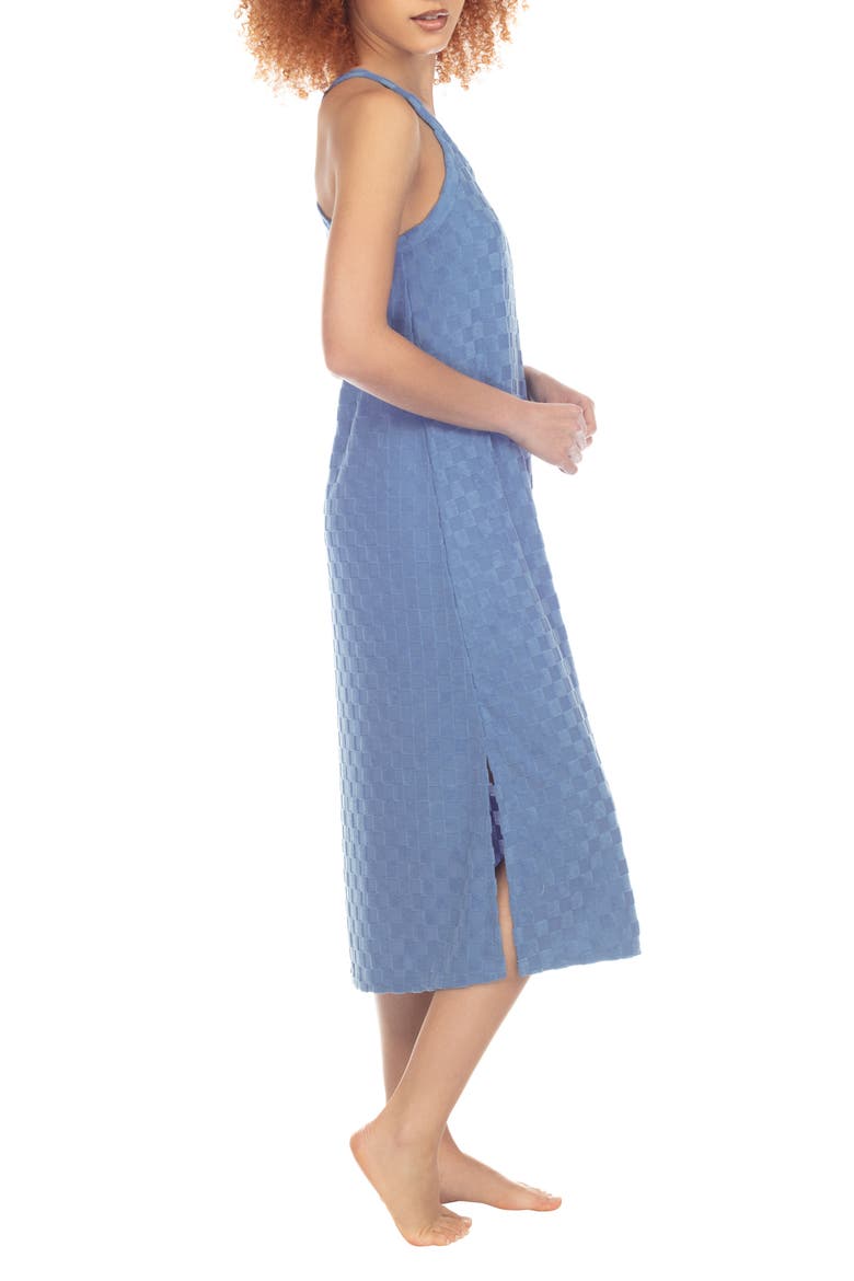 Easy Does It French Terry Nightgown, Alternate, color, NEWPORT CHECK