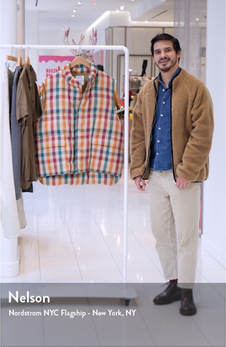 VISVIM Walker Check Down Vest | Nordstrom