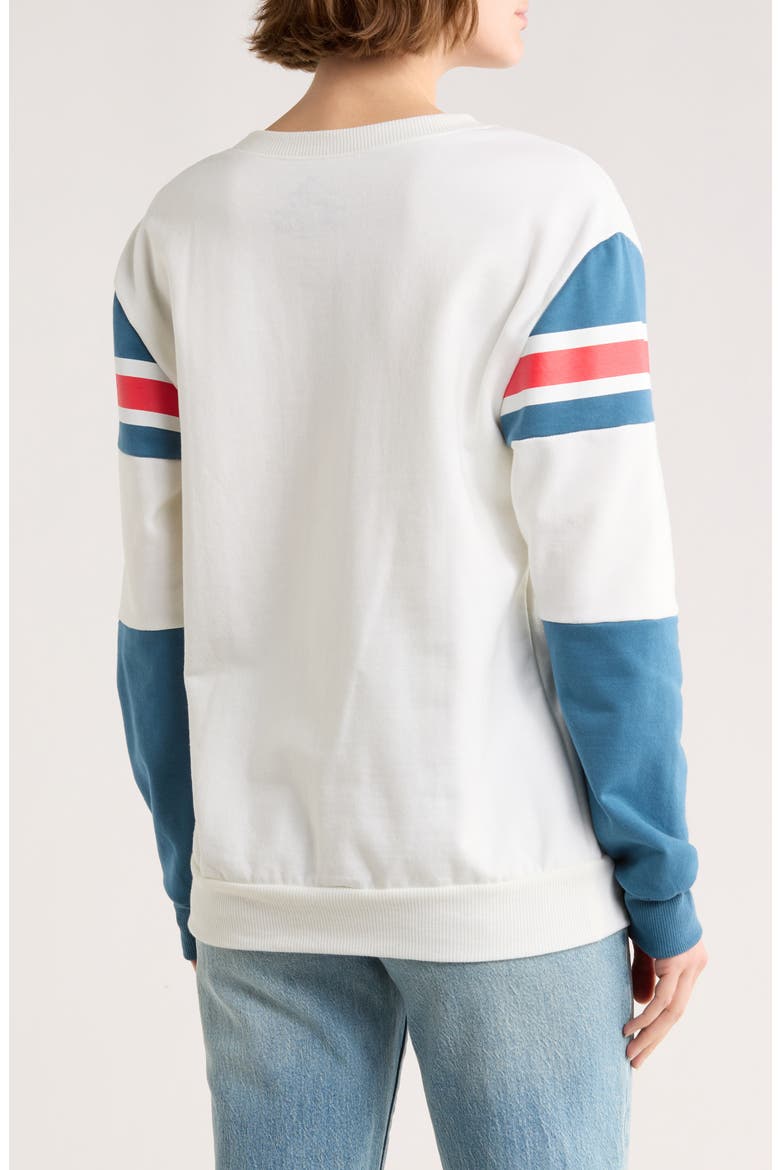 1990 New York Sports Club Graphic Sweatshirt, Alternate, color, WHITE MULTI