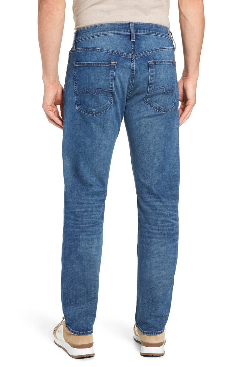 Straight Slim Straight Leg Jeans, Alternate, color, LYNNWOOD