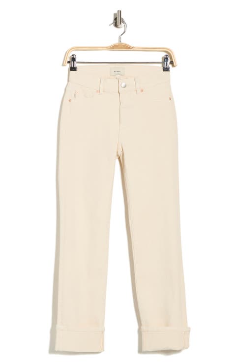 Mara Ankle Straight Leg Jeans (Flax Cuffed)