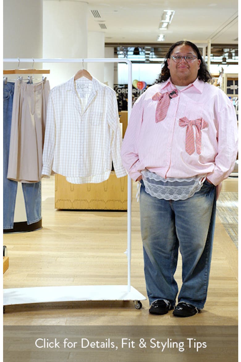Eileen Relaxed Button-Up Shirt video