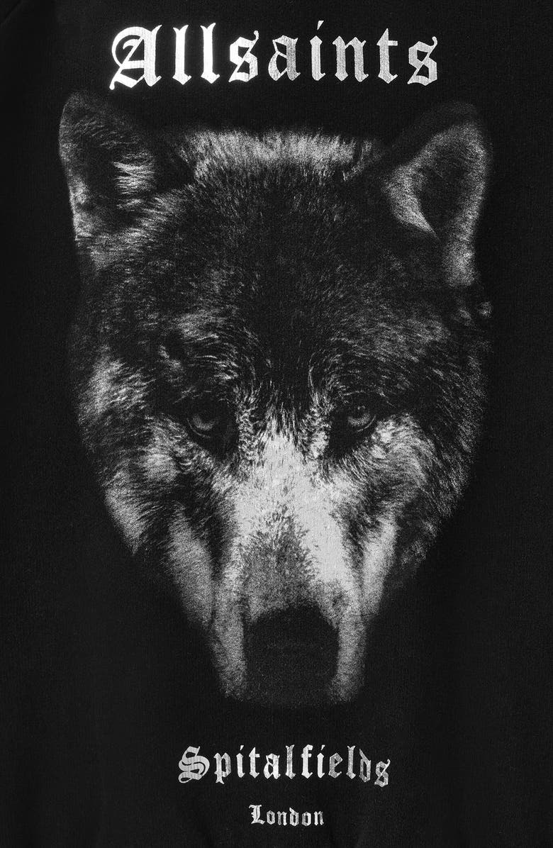 AllSaints Dawn Talon Cotton Blend Hoodie, Alternate, color, 