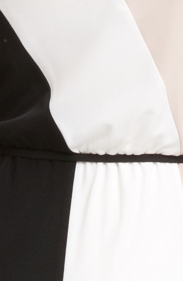 Calvin Klein Coloblock Jersey Dress, Alternate, color, 