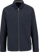 Barbour Lenker Twill Zip Overshirt