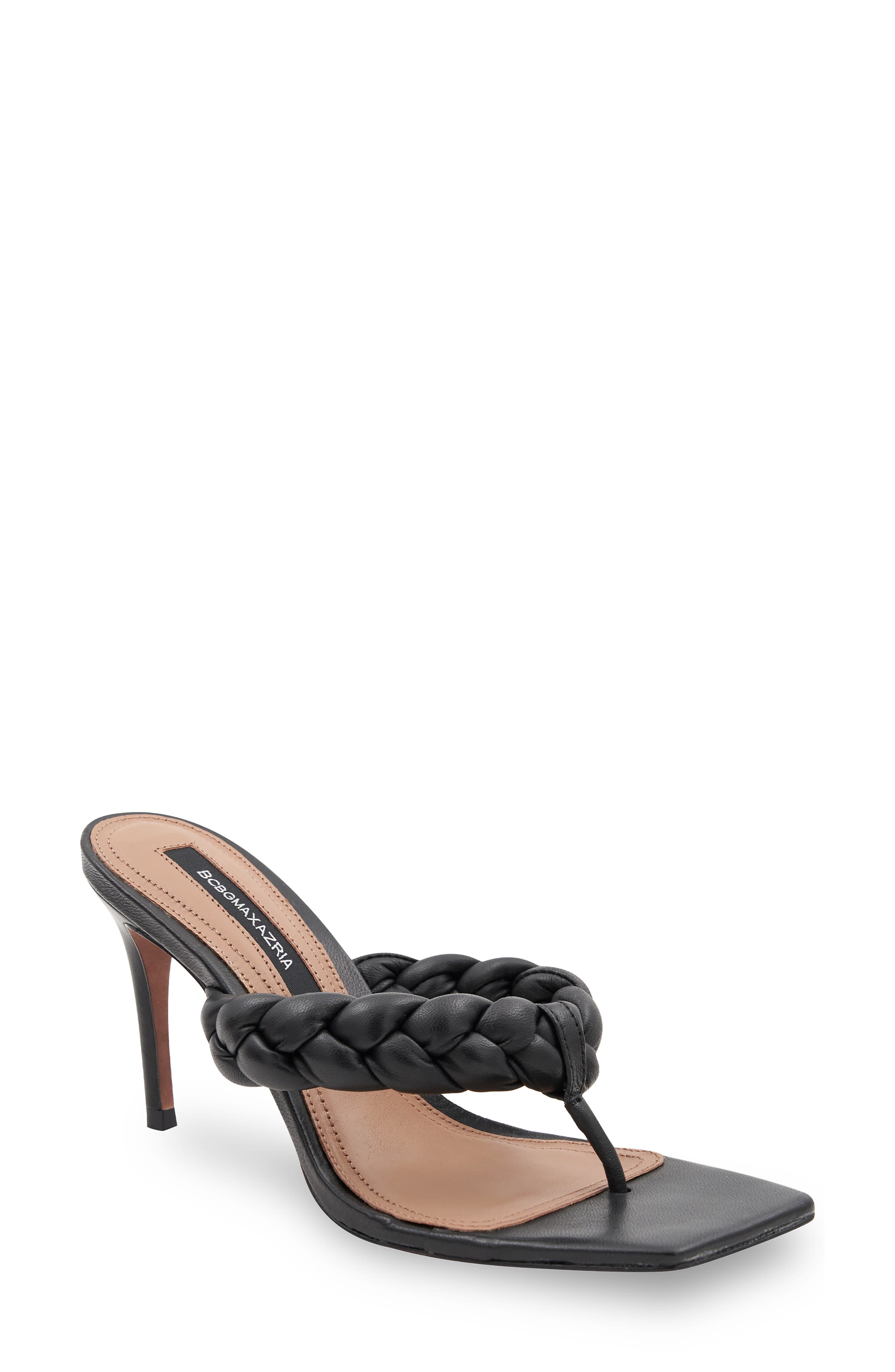 BCBGMAXAZRIA Bella Leather Sandal, Main, color, 