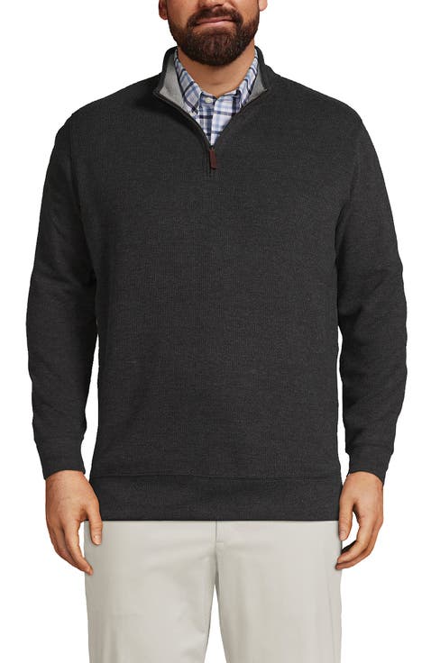 Bedford Rib Quarter Zip Pullover Sweater