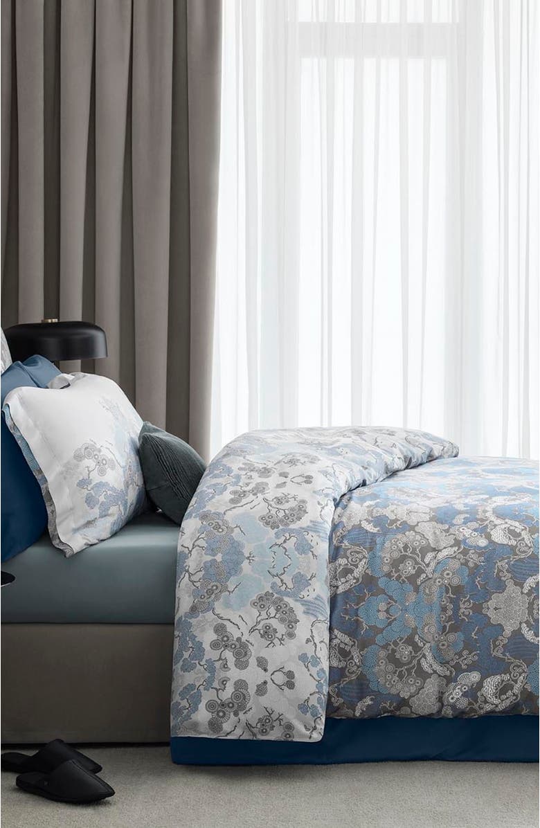 Togas Eriko Duvet Cover, Alternate, color, Blue