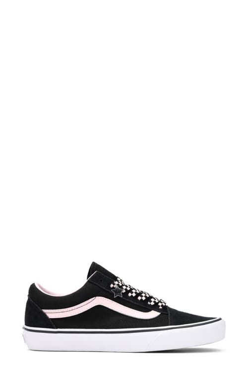 Vans Black Old School Sneakers For Kids In Multi