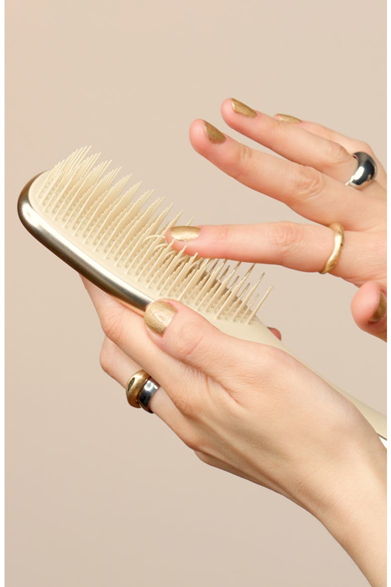 Chrome Ultimate Detangler Hairbrush, Alternate, color, CHAMPAGNE GOLD