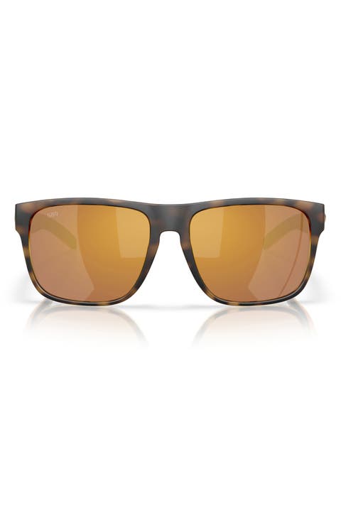 59mm Polarized Square Sunglasses