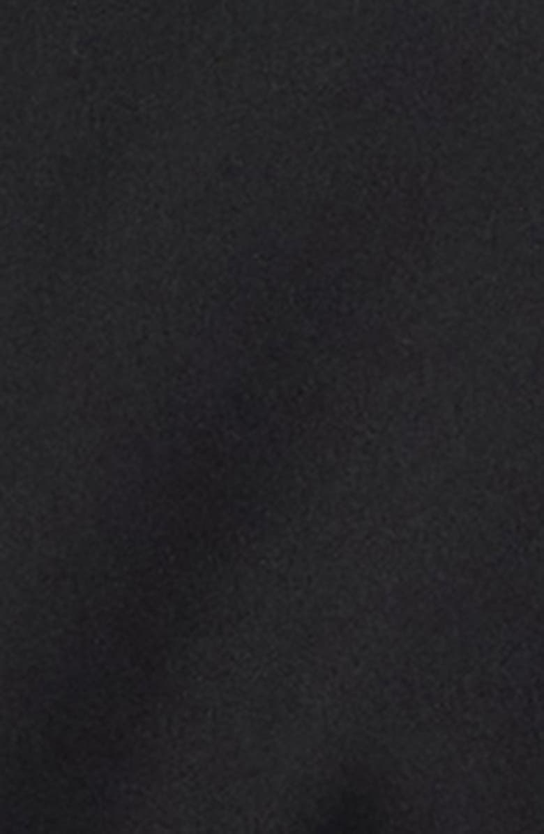 Open Edit Get Ready with Me Satin Robe, Alternate, color, Black