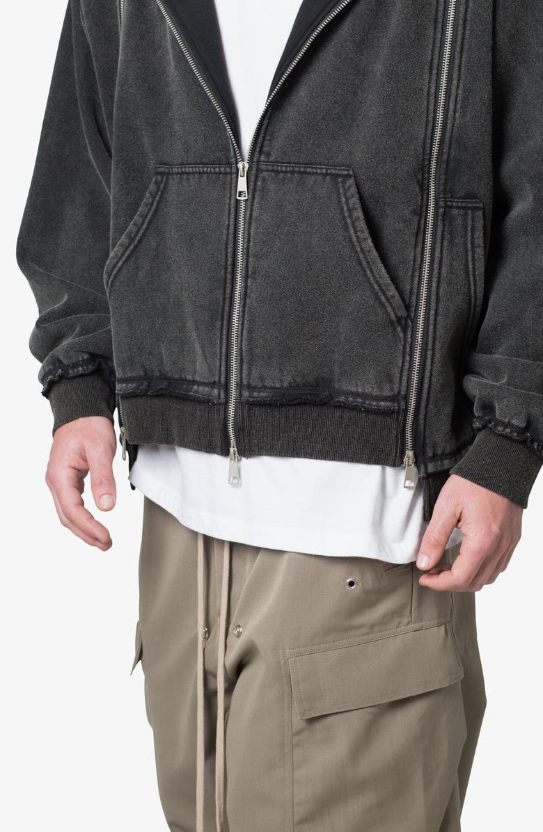 mnml Multi Zip Hoodie, Alternate, color, 