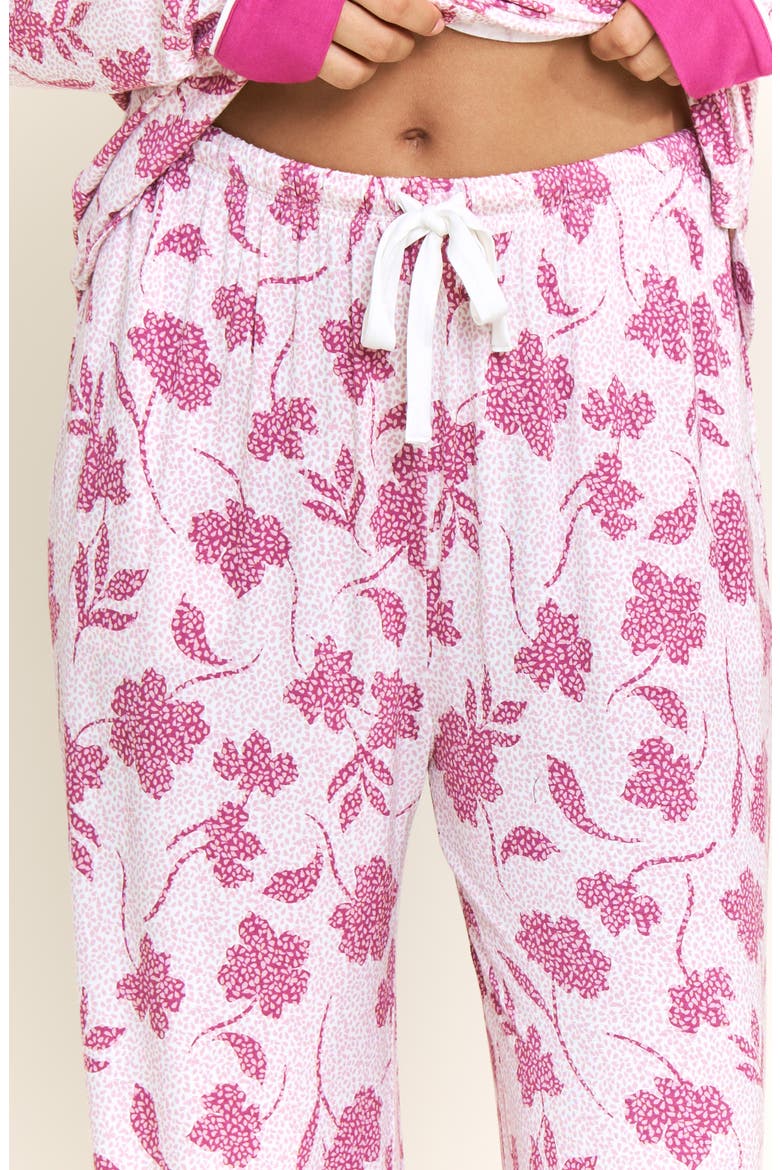 All American Long Pajamas, Alternate, color, ROMANTIC LILAC VINES