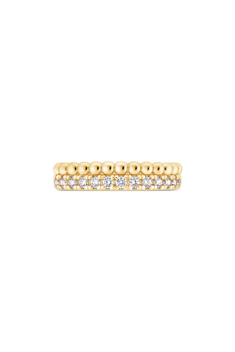 Classic Pavé Band Ring, Alternate, color, GOLD