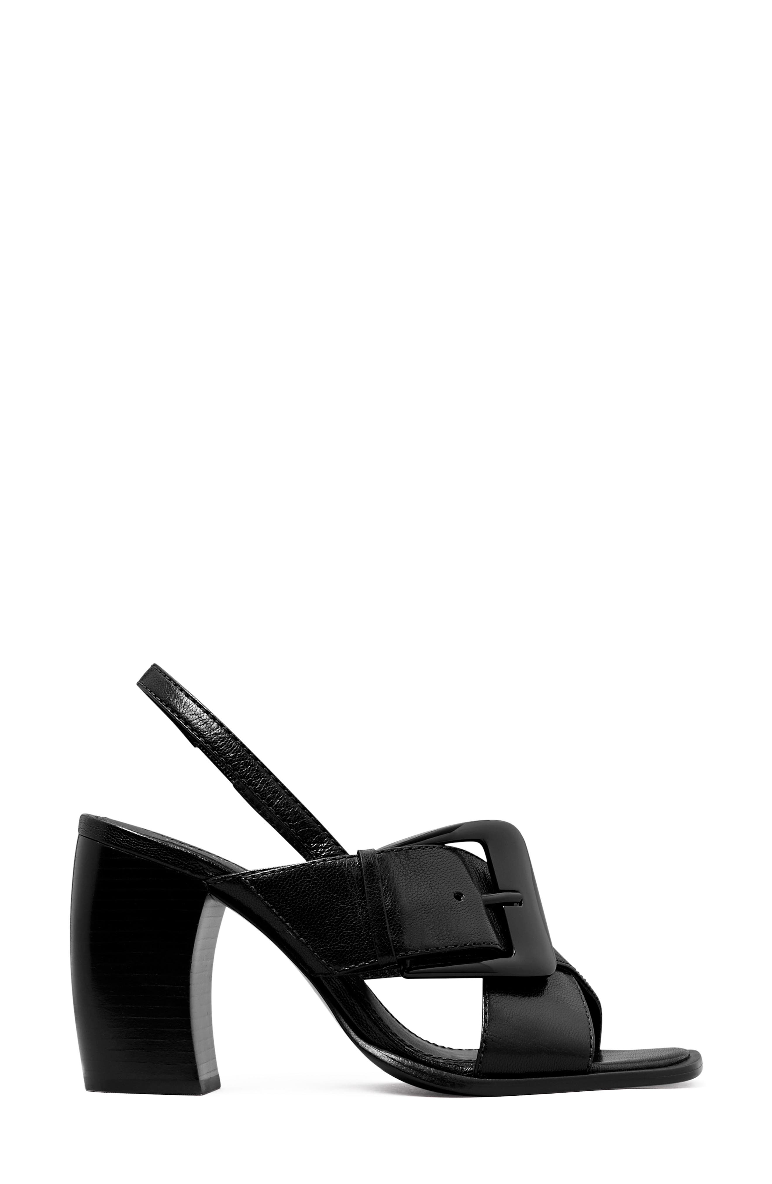 Tory Burch Banana Heel Crisscross Sandal, Alternate, color, 