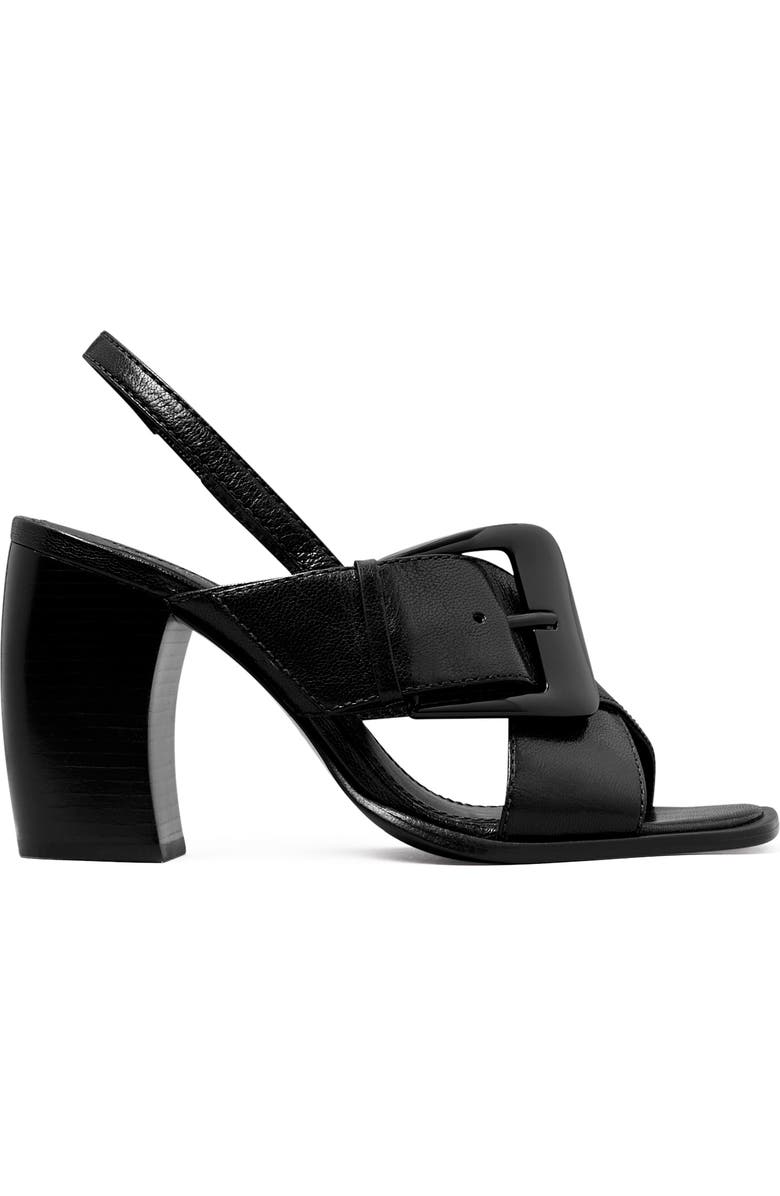 Tory Burch Banana Heel Crisscross Sandal, Alternate, color,