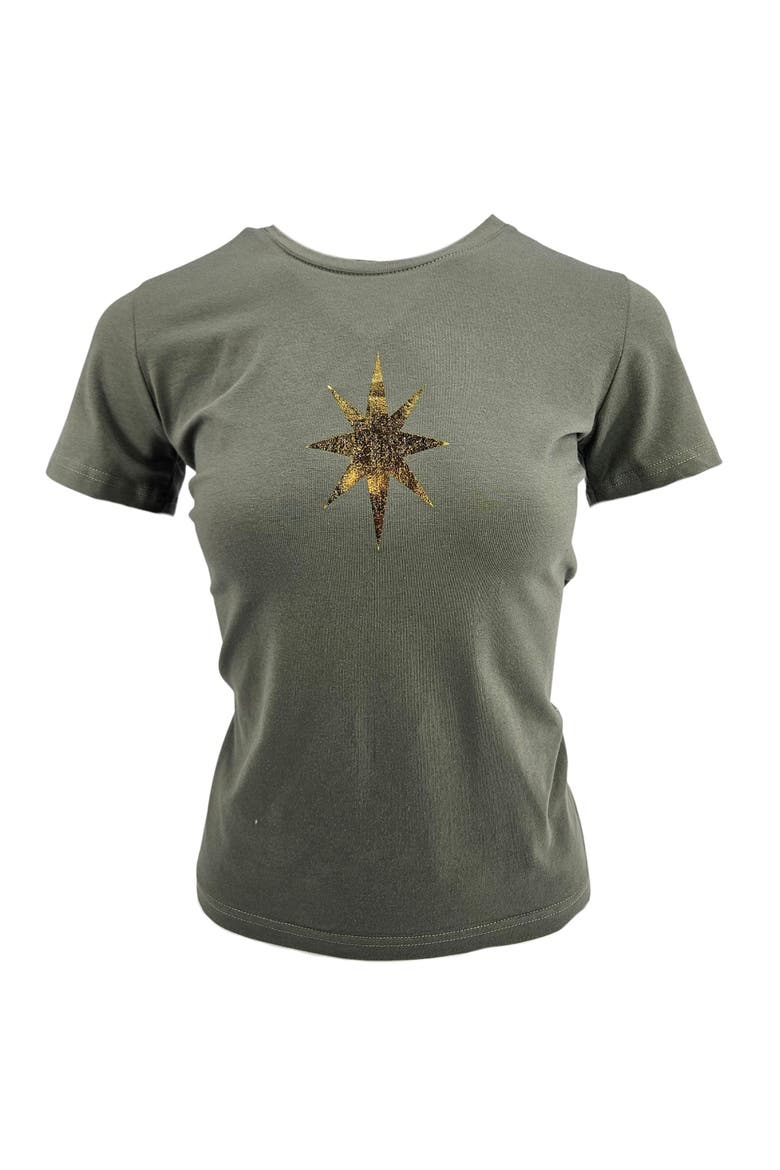 x On/Off Essentials One Eye T-Shirt, Main, color, khaki