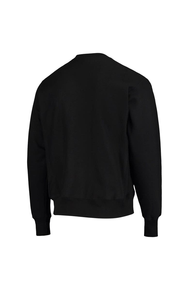 Champion Men's Champion Black Nebraska Huskers Vault Logo Reverse Weave Pullover Sweatshirt, Alternate, color, 