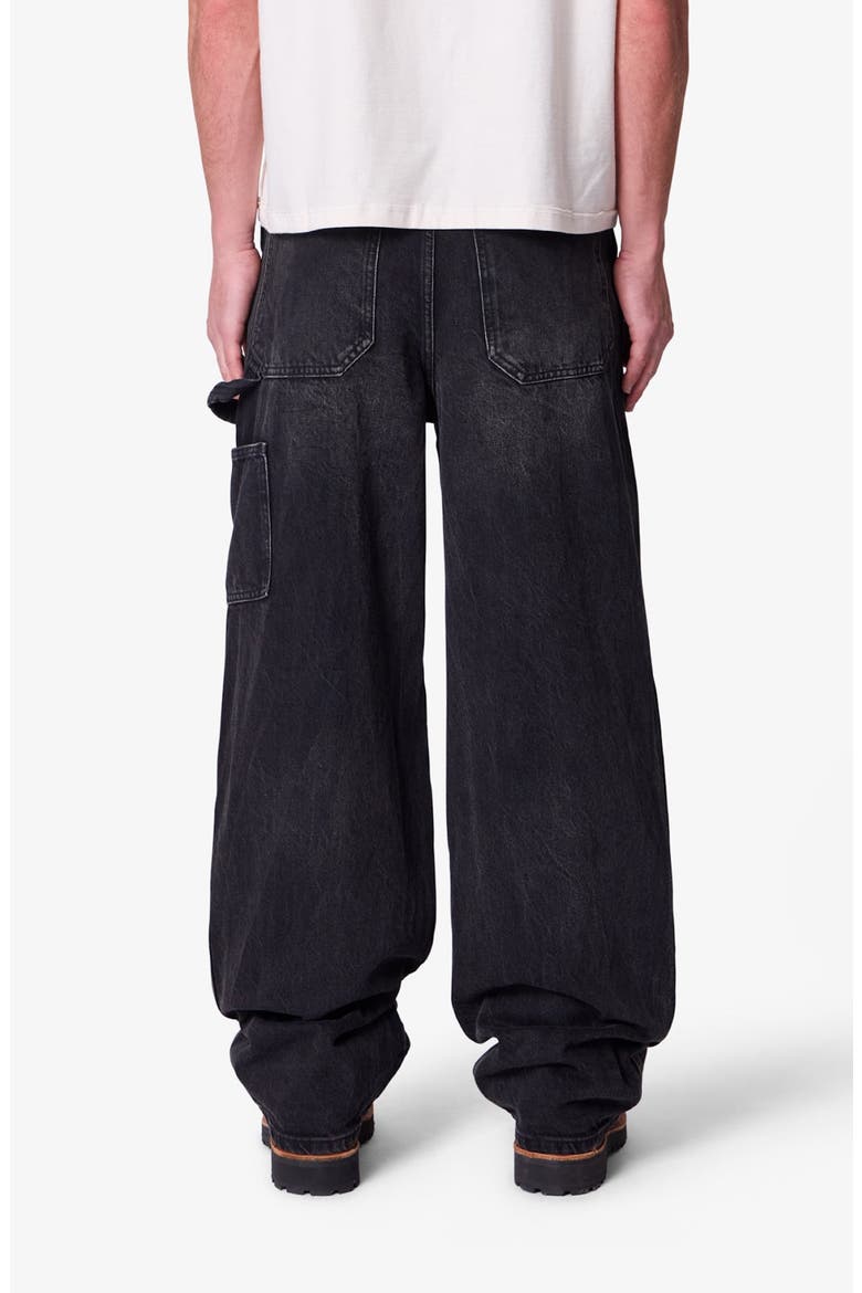 Western Jewel Carpenter Jeans, Alternate, color, WASHED BLACK