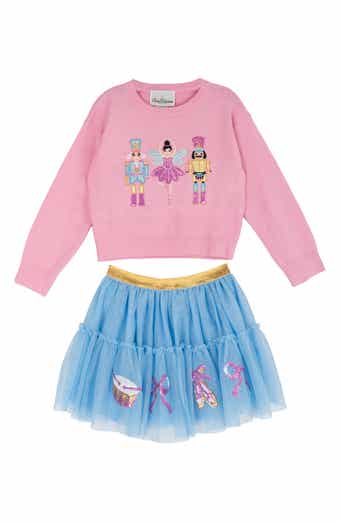 Kids' Nutcracker Sweater & Tutu Skirt Set