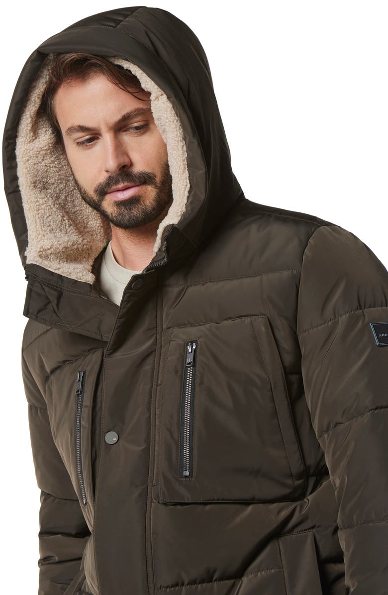 Marc New York Yarmouth Water Resistant Puffer Jacket, Alternate, color, Jungle