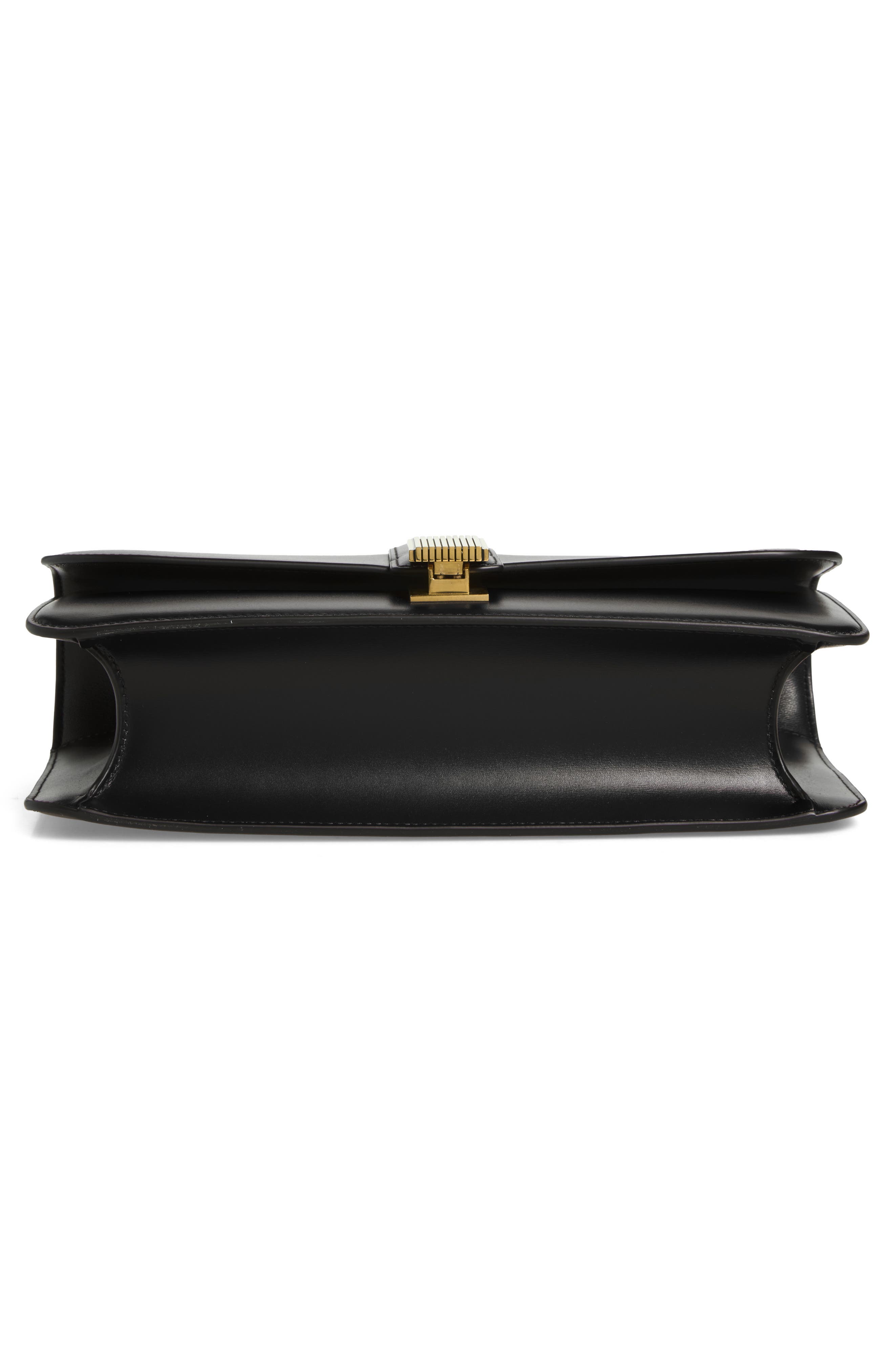 Blake Leather Top Handle Bag, Alternate, color, BLACK