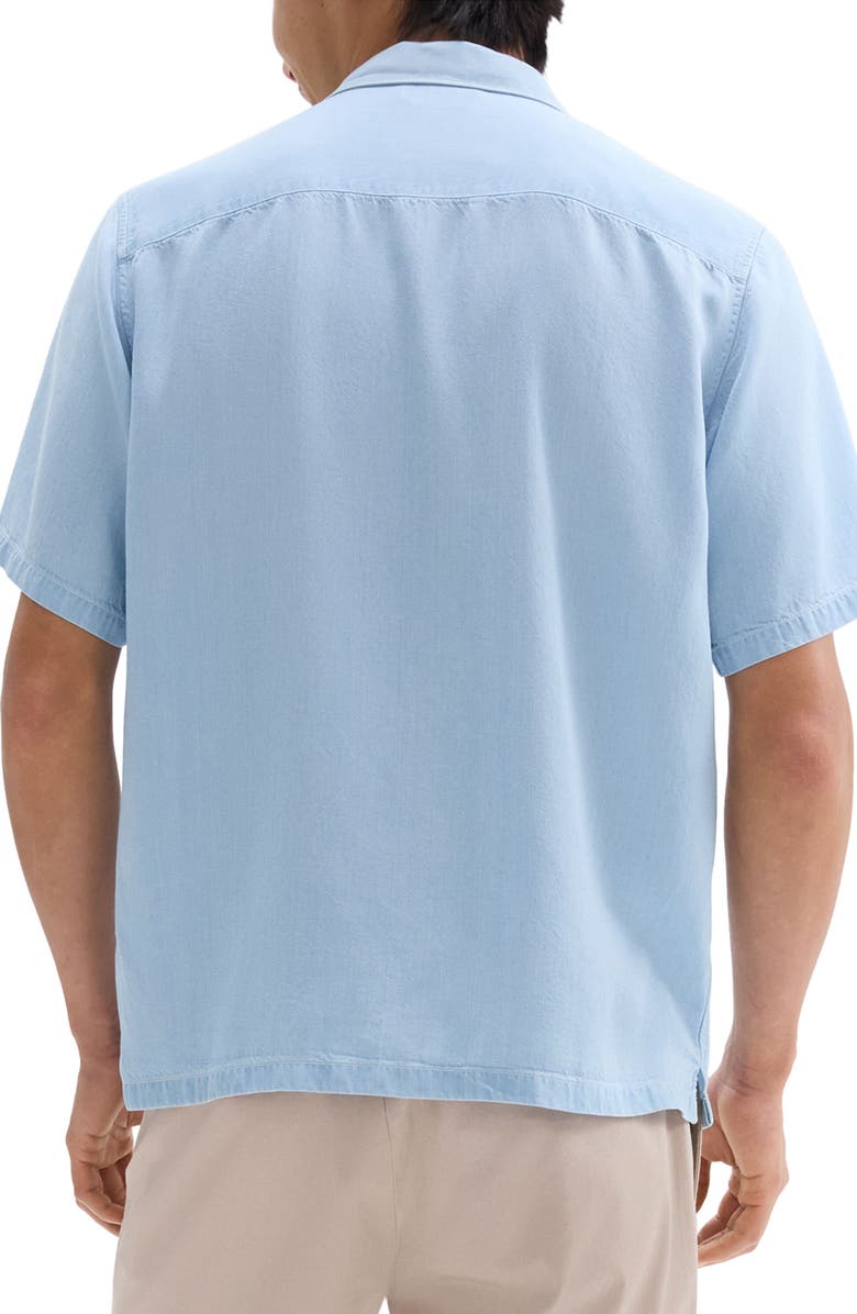 Theory Noll Short Sleeve Camp Shirt, Alternate, color, 