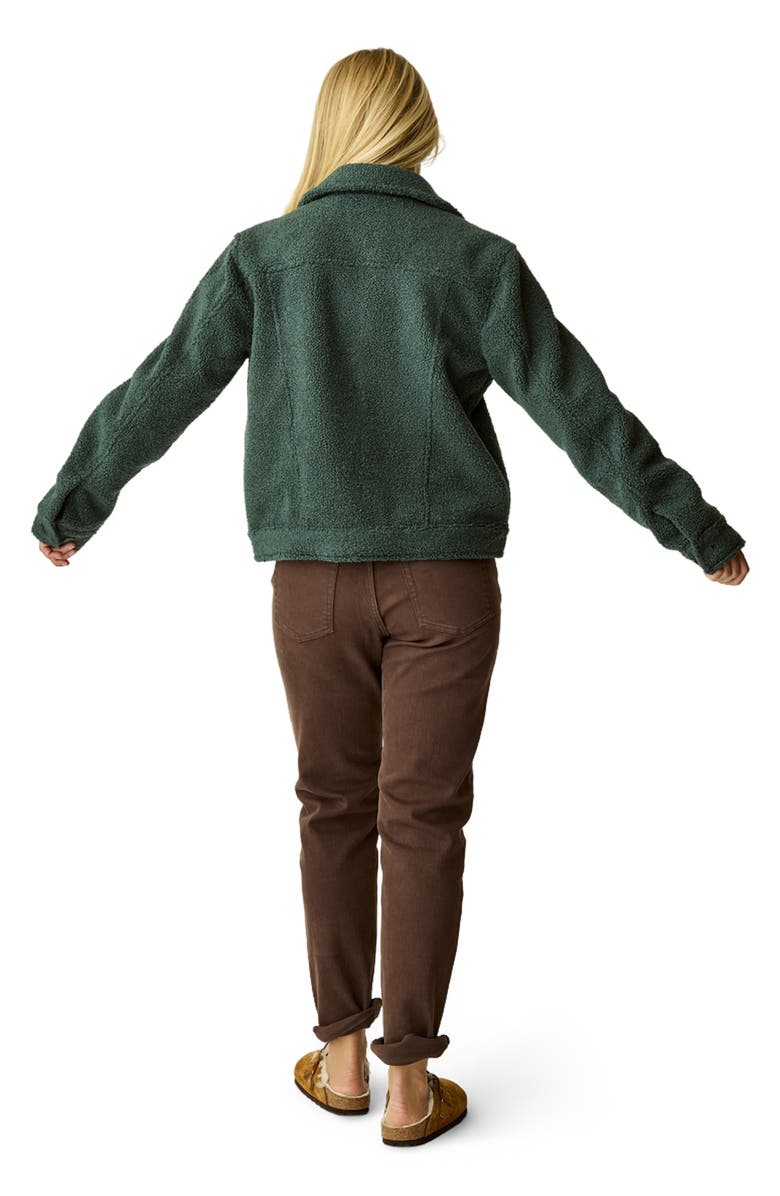 Carve Designs Rhea Boucle Trucker, Alternate, color, Pine