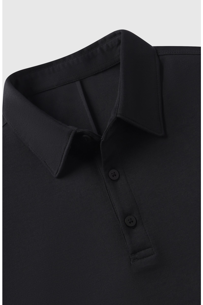 Jetsetter Tech Performance Polo, Alternate, color, Space Black