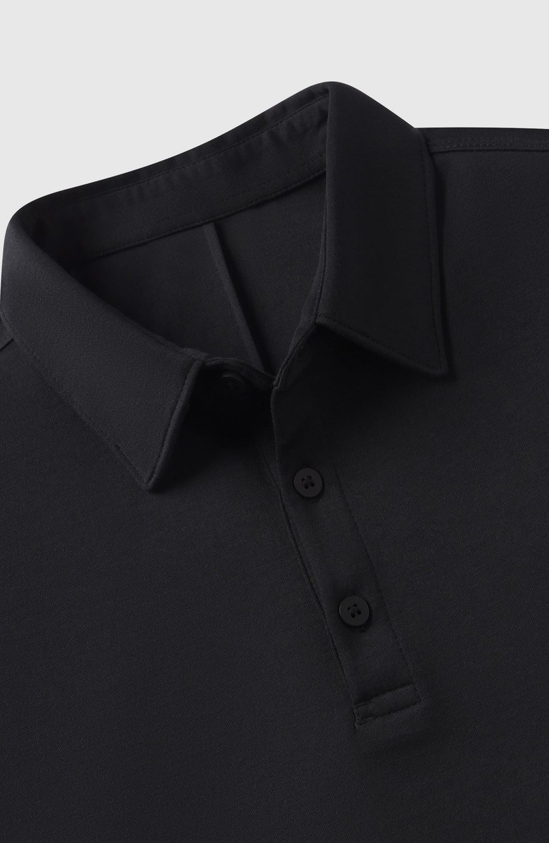 Jack Archer Jetsetter Tech Performance Polo, Alternate, color, Space Black