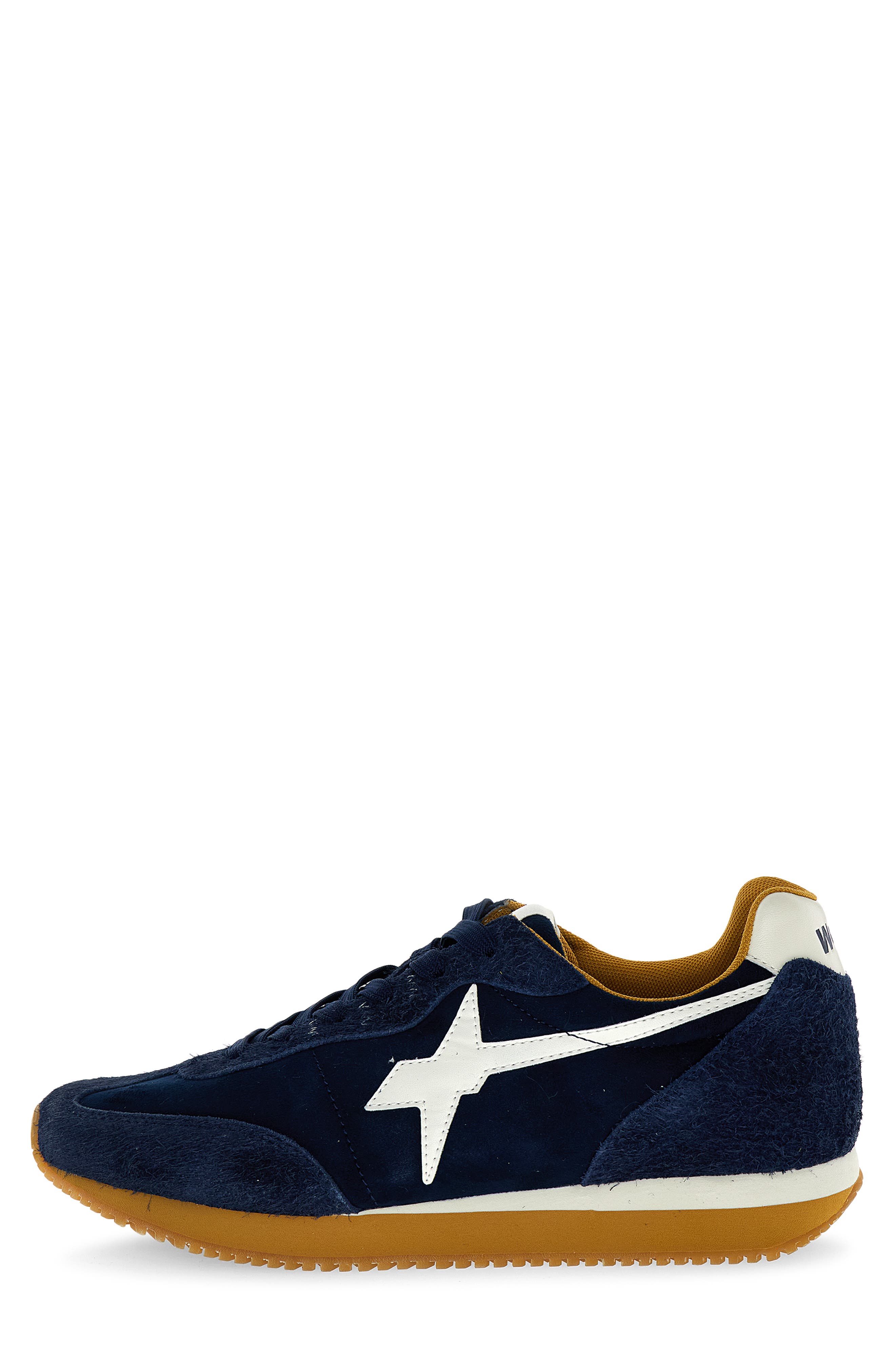 Samoa Suede Sneaker, Alternate, color, NAVY BONE