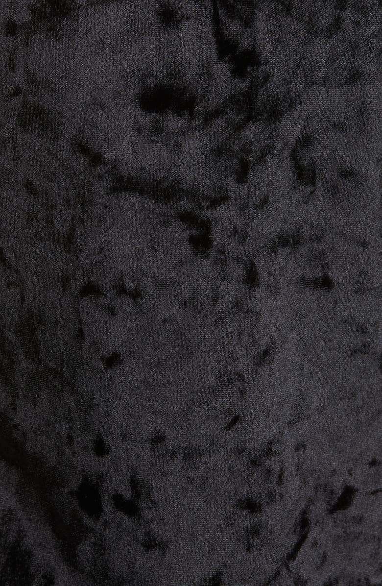 Vince Velour Square Neck Top, Alternate, color, 