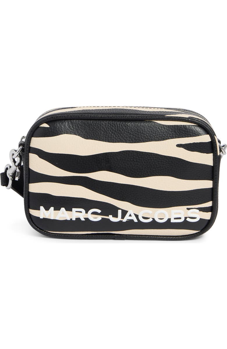 Marc Jacobs Zebra Print Bold Flash Camera Bag, Main, color, Black/ White