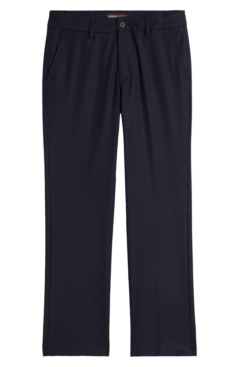 Johnston & Murphy Kids' Woven Dress Pants, Main, color, 
