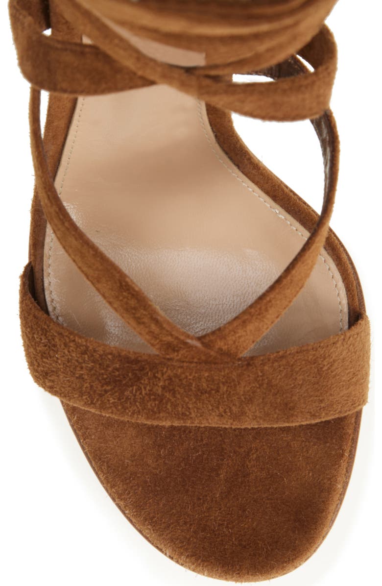 Gianvito Rossi Ankle Wrap Sandal, Alternate, color,