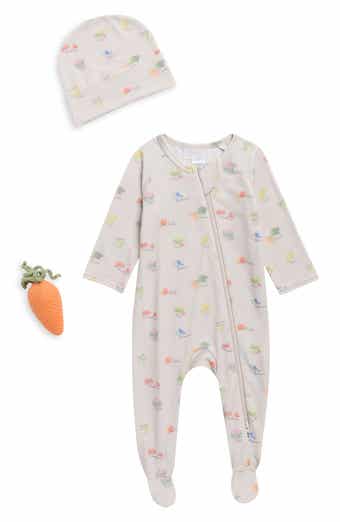 Veggies Footie & Beanie Set