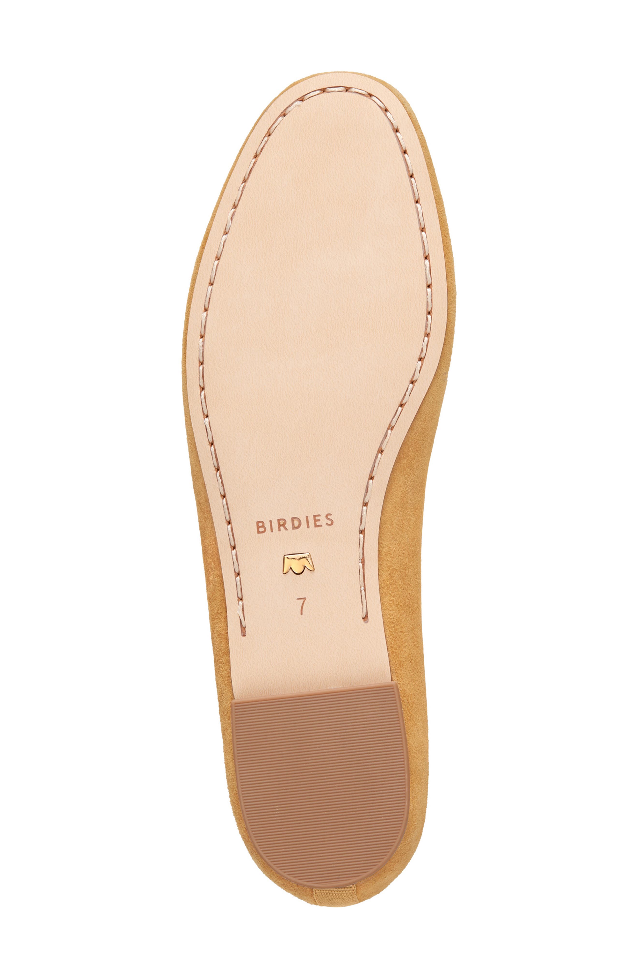 Hummingbird Ballet Flat, Alternate, color, AMBER SUEDE STONE