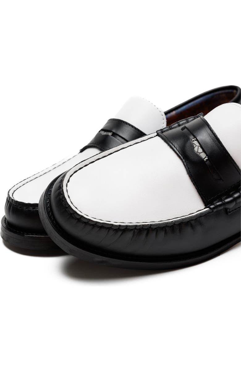 Naked Wolfe Riviera Leather Loafer, Alternate, color, Black