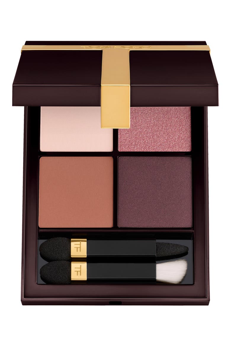 Runway Eye Color Quad Matte Eyeshadow Palette, Main, color, INSOLENT ROSE