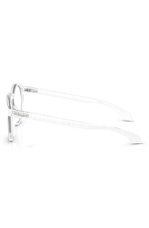 Versace 51mm Phantos Optical Glasses In Crystal