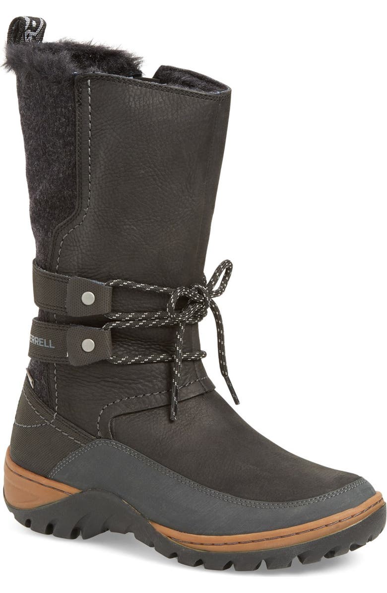 Merrell Sylva Waterproof Tall Boot, Main, color,