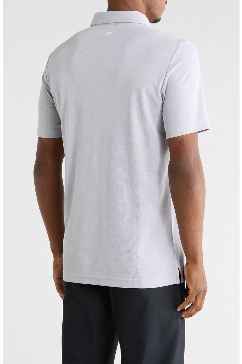 Seattle Mariners Playoff Pitch Polo, Alternate, color, HEATHER GREY